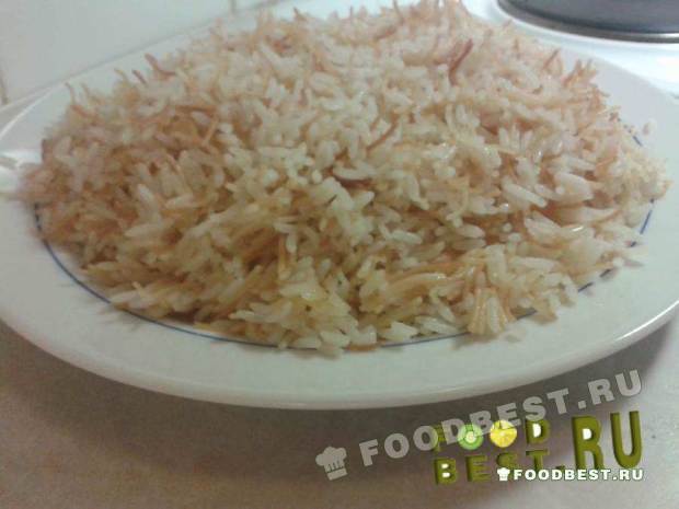 Рис с вермишелью по сирийски