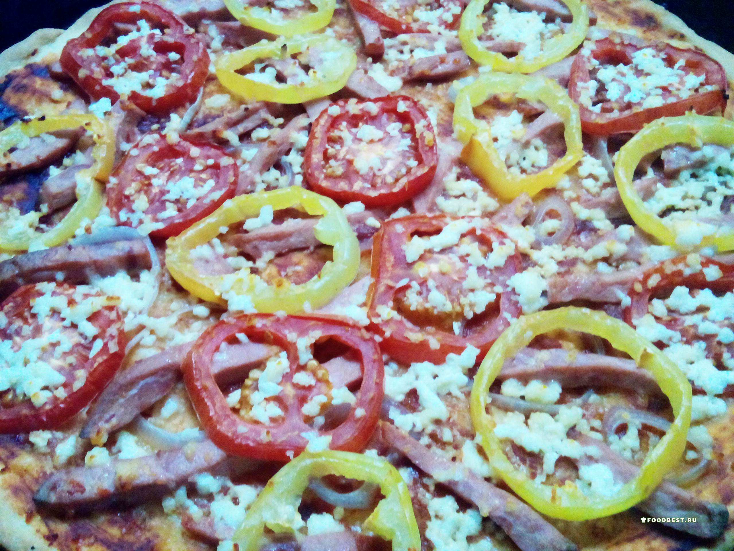 рецепт пицца в духовке ассорти фото 110