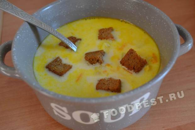 Сырный Суп В Мультиварке Рецепты Фото